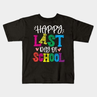 Summer Vacation Teacher  Last Day Of School Student Kids T-Shirt